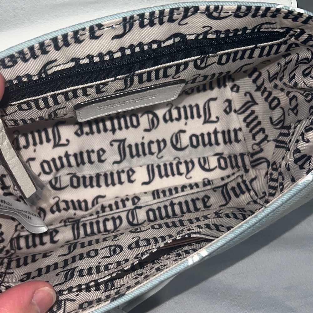 Juicy Couture White and Gray Crossbody Bag - Picture 6 of 11
